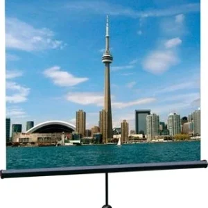 Экран на треноге Lumien 67" 120x120см Eco View LEV-100116 1:1 напольный рулонный белый
