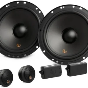 Колонки автомобильные Infinity Alpha 603CF (без решетки) 720Вт 90дБ 4Ом 16.5см (6 1/2дюйм) (ком.:4кол.) компонентные двухполосные