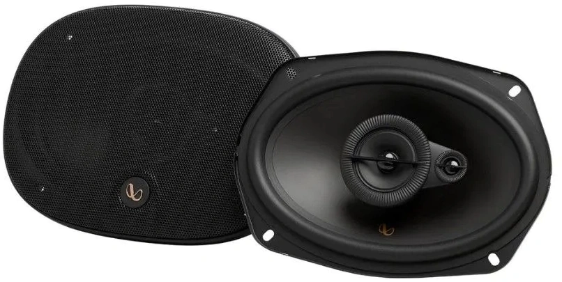 Колонки автомобильные Infinity Alpha 693M 195Вт 93дБ 3Ом 16x24см (6x9дюйм) (ком.:2кол.) коаксиальные трехполосные