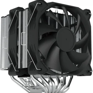 Устройство охлаждения(кулер) Zalman CNPS12X BP Soc-AM5/AM4/1200/1700/1851 черный 4-pin 32.2dB Al+Cu 260W 750gr Ret
