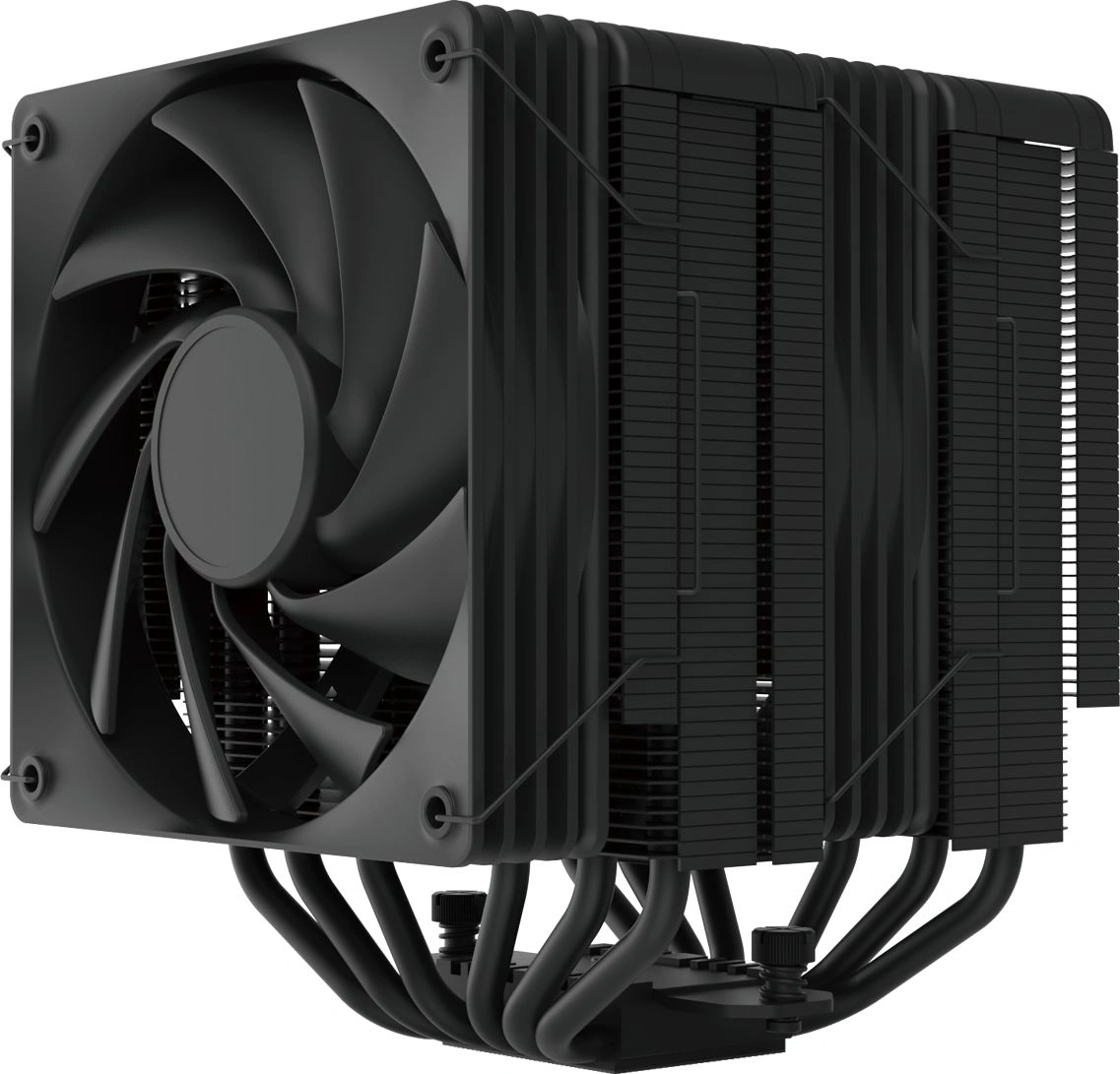 Устройство охлаждения(кулер) Zalman CNPS15X BP Soc-AM5/AM4/1200/1700/1851 черный 4-pin 32.2dB Al+Cu 285W 1170gr Ret (CNPS15X BP BLACK)