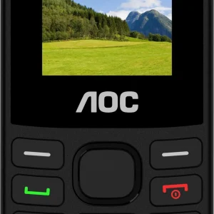 Мобильный телефон AOC 175 A черный моноблок 2Sim 1.77" 128x160 RTOS 0.08Mpix GSM900/1800 FM microSD max32Gb