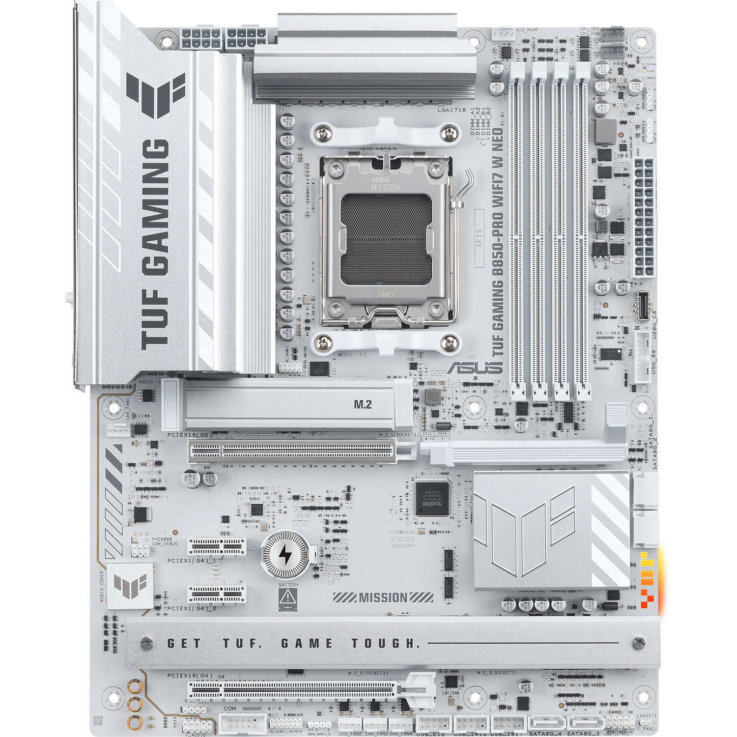 Материнская плата / ASUS TUF GAMING B850-PRO WIFI7 W NEO (90MB1NW0-M0EAY0) / Материнская плата/ TUF GAMING B850-PRO WIFI7 W NEO