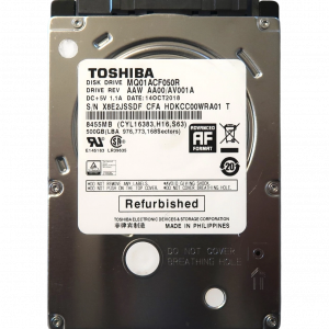 Жесткий диск / Toshiba MQ01ACF050R / Жесткий диск/ HDD Toshiba SATA3 500Gb 2.5" 7200 16Mb OFFICIAL RECERTIFIED 1 year warranty (replacement HDWK105UZSVA, WD5000LPCX)