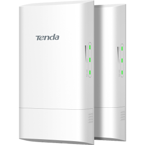 Точка доступа / Tenda O1-5G(2-pack) / Точка доступа/ Tenda O1-5G (2-pack) Наружная точка доступа (комплект 2 шт), 5 ГГц, до 867 Мбит/с, внутренняя антенна 1x9dBi, IP65, PoE, LAN 1x100 Мбит/с