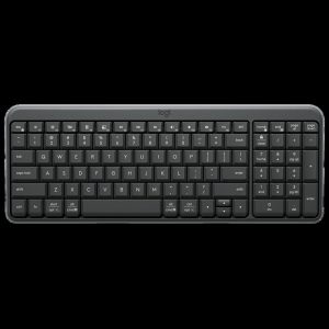 Клавиатура / Logitech 920-013452 / Клавиатура Logitech K250 графитовый беспроводная BT slim Multimedia (920-013452)