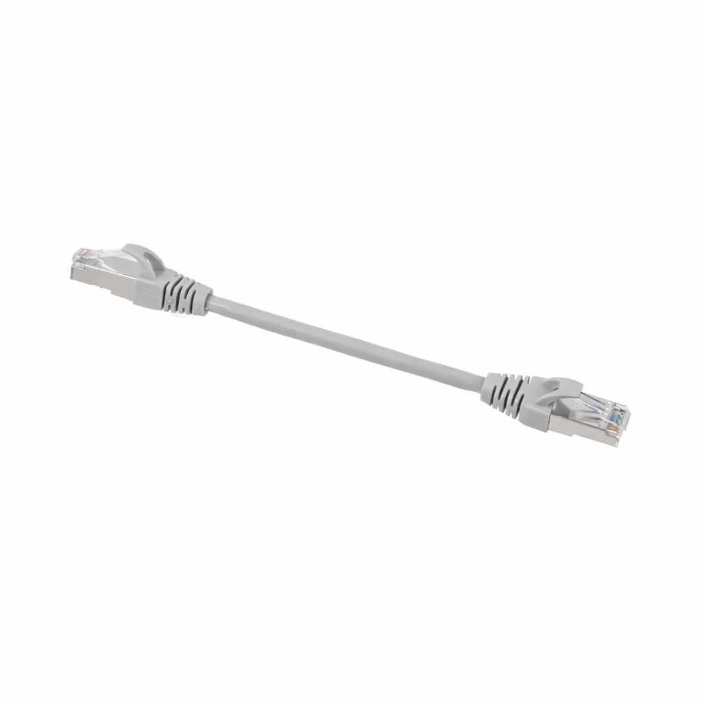 Патч-корд Ethernet, категория CAT 5e, RJ45 штекер - RJ45 штекер, экранированный F/UTP, цвет серый, оболочка PVC нг(А)-LS. Длина 0,15 м / Advant ADV5e-FPC0015-PG / Патч-корд Ethernet, категория CAT 5e, RJ45 штекер - RJ45 штекер, экранированный F/UTP, цвет серый, оболочка PVC нг(А)-LS. Длина 0,15 м