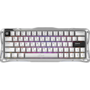 Игровая клавиатура / Gravastar Mercury V60Pro (6972448924979) / Игровая клавиатура/ Клавиатура с магнитными свичами Gravastar Mercury V60Pro XTAL SLV RU