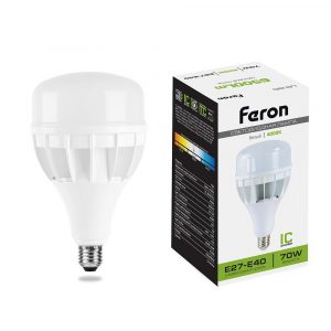 Лампа светодиодная / FERON 25822 / Лампа светодиодная/ Лампа светодиодная LED 70вт Е27/Е40 белый