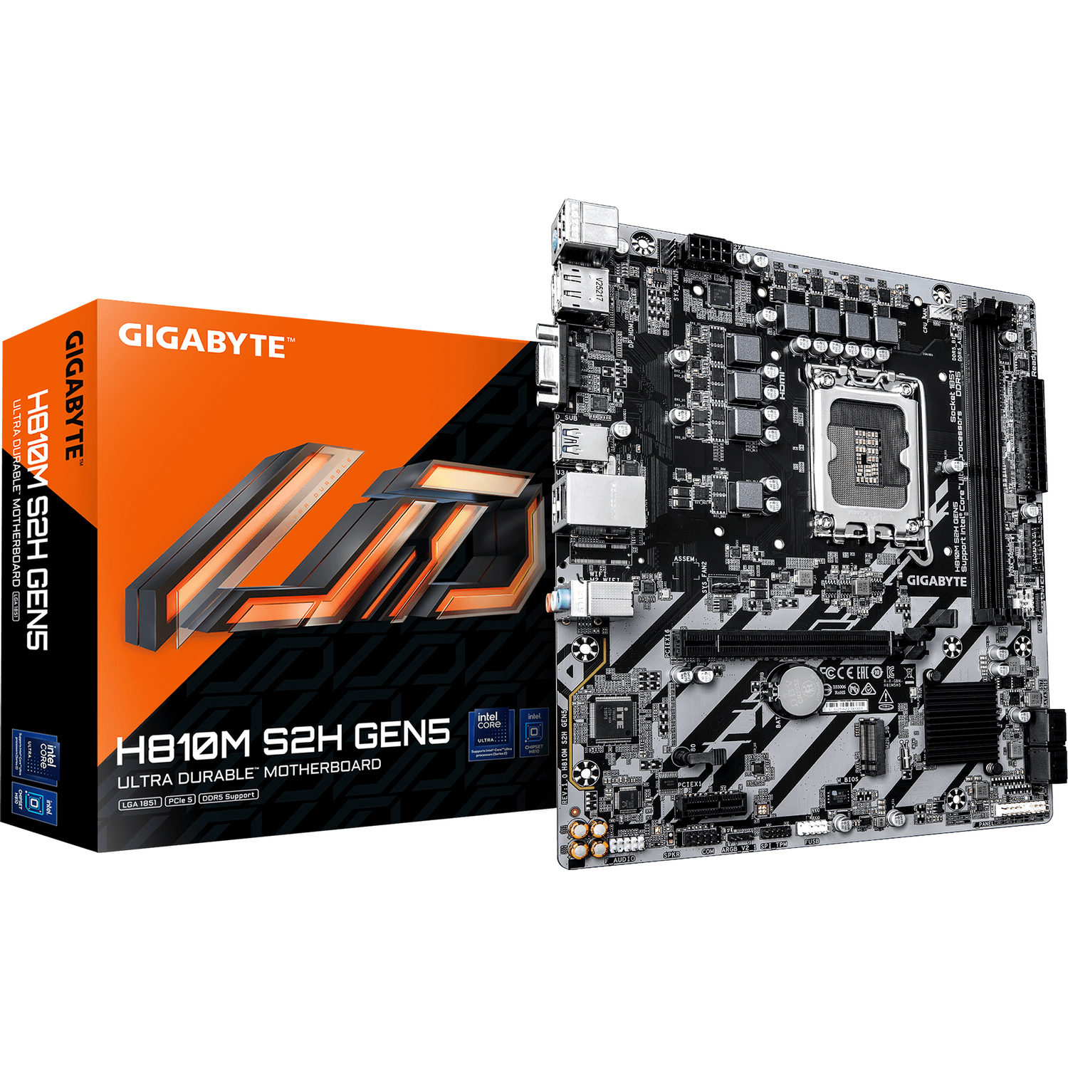 Материнская плата / GIGABYTE H810M S2H GEN5 / Материнская плата/ H810M S2H GEN5