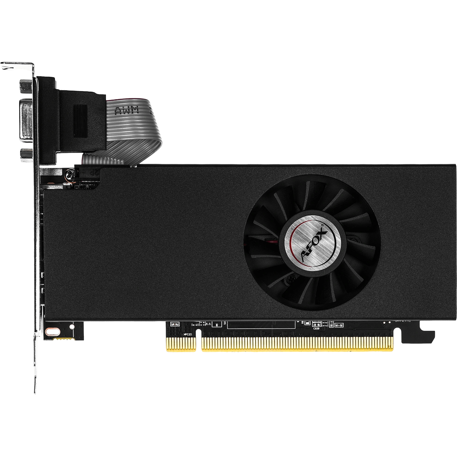 Видеокарта / AFOX AMD Radeon RX 550 (AFRX550-4096D5L2-V3) / Видеокарта Afox RX550 4GB GDDR5 128bit VGA DP HDMI 1FAN LP RTL