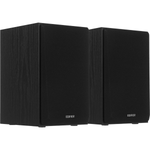 Акустическая система / EDIFIER R1100 Чёрный / Акустическая система/ Колонки EDIFIER R1100 Чёрный 21Вт+21Вт. Частотная характеристика 65Гц-20кГц. Входы ПК/AUX. кабель 3.5-RCA; кабель 2RCA-2RCA