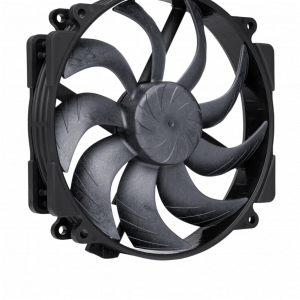 Кулер для корпуса / Noctua NF-A14x25r G2 PWM chromax.black.swap / Кулер для корпуса/ Case Cooler Noctua NF-A14x25r G2 PWM chromax.black.swap (140x140x25mm, 4-pin PWM, 91.58CFM, 24.8dBA, 1500RPM, Black)