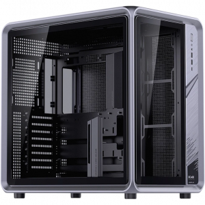 Корпус без блока питания / JONSBO BO400 / Корпус без блока питания/ Case JONSBO BO400, Midi-Tower, TG, no fan, 2xUSB-A 3.0 + 1xUSB-C 3.2, ATX, mATX, mITX Grey