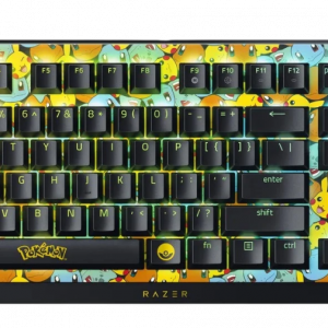 Игровая клавиатура Razer BlackWidow V4 X (Green Switch) - Pokemon Kanto Starters Ed. - US Layout / Razer BlackWidow V4 X RZ03-04704200-R3M1 / Игровая клавиатура Razer BlackWidow V4 X (Green Switch) - Pokemon Kanto Starters Ed. - US Layout/ Razer BlackWidow V4 X (Green Switch) Gaming keyboard - Pokemon Kanto Starters Ed.