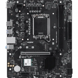 Материнская плата / MSI PRO H610M-S WIFI / Материнская плата/ PRO H610M-S WIFI