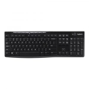 Клавиатура / Logitech 920-003058 / Клавиатура Logitech K270 черный/белый USB беспроводная Multimedia (920-003058)