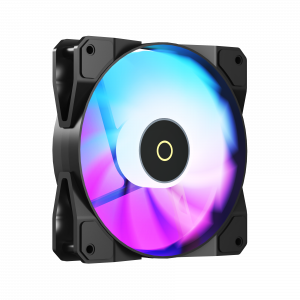 Кулер для корпуса / Ocypus Beta-F12-BK1AM01X-GL / Кулер для корпуса/ Case Cooler Ocypus Beta F12 BK ARGB REVERSE BLADE (120x120x25mm, 4-pin PWM, ARGB, 56.5CFM, 29dBA, 1600RPM, Black)