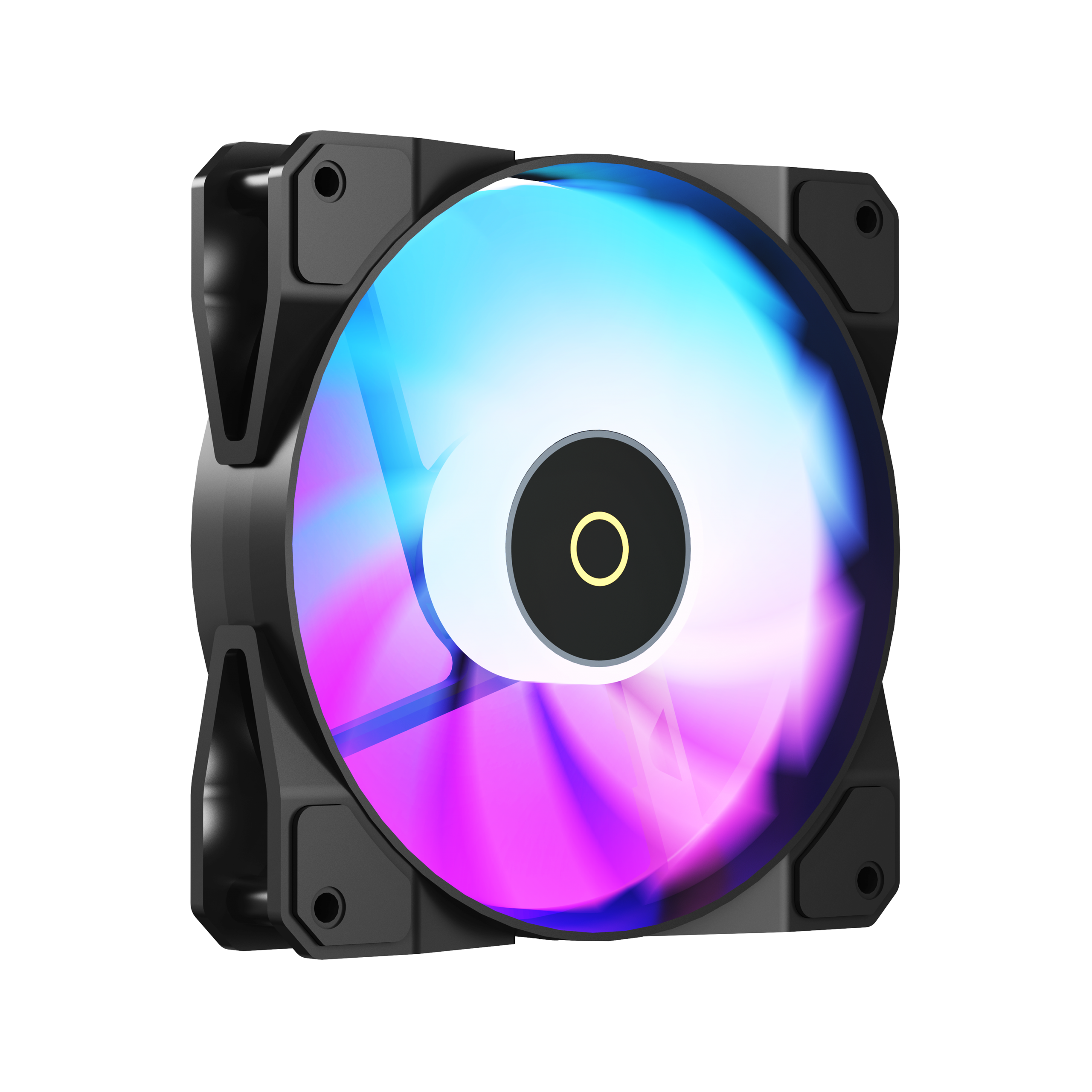 Кулер для корпуса / Ocypus Beta-F12-BK1AM01X-GL / Кулер для корпуса/ Case Cooler Ocypus Beta F12 BK ARGB REVERSE BLADE (120x120x25mm, 4-pin PWM, ARGB, 56.5CFM, 29dBA, 1600RPM, Black)