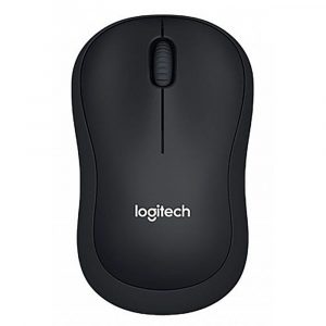 Мышь беспроводная / Logitech 910-005553 / Мышь беспроводная Logitech B220 Silent Black черная, оптическая, 1000dpi, 2.4GHz, USB-ресивер, бесшумная, под любую руку, RTL