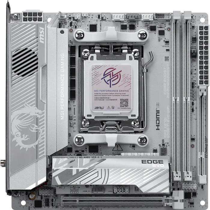 Материнская плата / MSI MPG X870I EDGE TI EVO WIFI / Материнская плата/ MPG X870I EDGE TI EVO WIFI