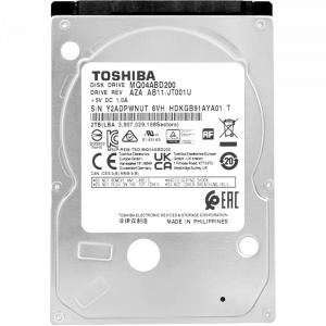 Жесткий диск / Toshiba 2Tb (MQ04ABD200) / Жесткий диск/ HDD Toshiba SATA 2TB 2.5" 6.0 Gbit/s 5400 rpm 128Mb 1 year warranty (replacement ST2000LM015, ST2000LM007, WD20SPZX)