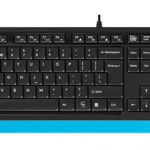 Клавиатура / A4Tech FK10 BLUE / Клавиатура A4Tech Fstyler FK10 черный/синий USB (FK10 BLUE)