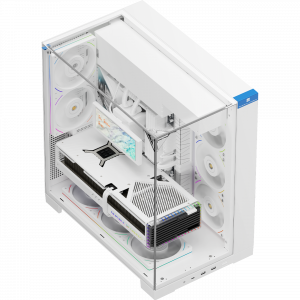 Корпус без блока питания / Thermalright A70 White / Корпус без блока питания/ Case Thermalright A70, Midi-Tower, TG, no fans, 2xUSB-A 3.0, 1xUSB Type-C, ATX, mATX, mITX White