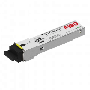 Трансивер / FIBO FT-S1-W5520SD / Трансивер/ FIBO FT-S1-W5520SD SFP модуль WDM, 1.25G, 20 км, TX 1550 нм, RX 1310 нм, SC, DDM