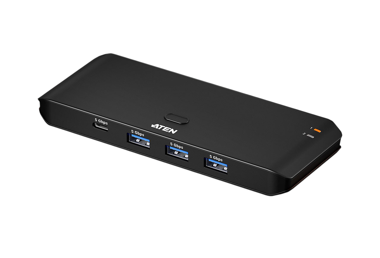 2 x 4 USB 3.2 Gen1 переключатель (Host Type A+C) / ATEN US5324 / 2 x 4 USB 3.2 Gen1 переключатель (Host Type A+C)/ 2 x 4 USB 3.2 Gen1 Sharing Switch (Host Type A+C)