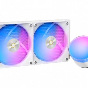 Ocypus Delta L24 WH ARGB V2, 240mm, ARGB Pump,2x120mm ARGB fans, LGA115X/1200/1700/18XX, AM4/AM5