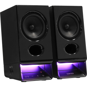 Акустическая система / EDIFIER R20BT Чёрный / Акустическая система/ Колонки EDIFIER R20BT Чёрный 5 Вт. 73Гц-20 кГц. Аудиовходы USB-C, AUX, Bluetooth 6.0