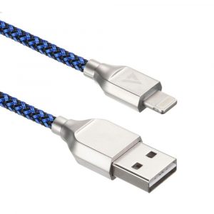 Кабели USB / ACD Systems ACD-U927-P5L / Кабели USB ACD USB кабель ACD-Titan Lightning ; USB-A Нейлон, 1м, сине-черный (ACD-U927-P5L)