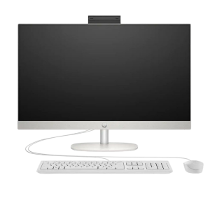 Моноблок / HP CW2V2PA / Моноблок/ HP AIO 27-CR1005  27"(1920x1080 IPS)/Intel Core Ultra 5 125U(1.3Ghz)/16384Mb/512PCISSDGb/noDVD/IntIntel Graphics/Cam/BT/WiFi/war 1y/SHELL WHITE/DOS + Eng kbd, mouse