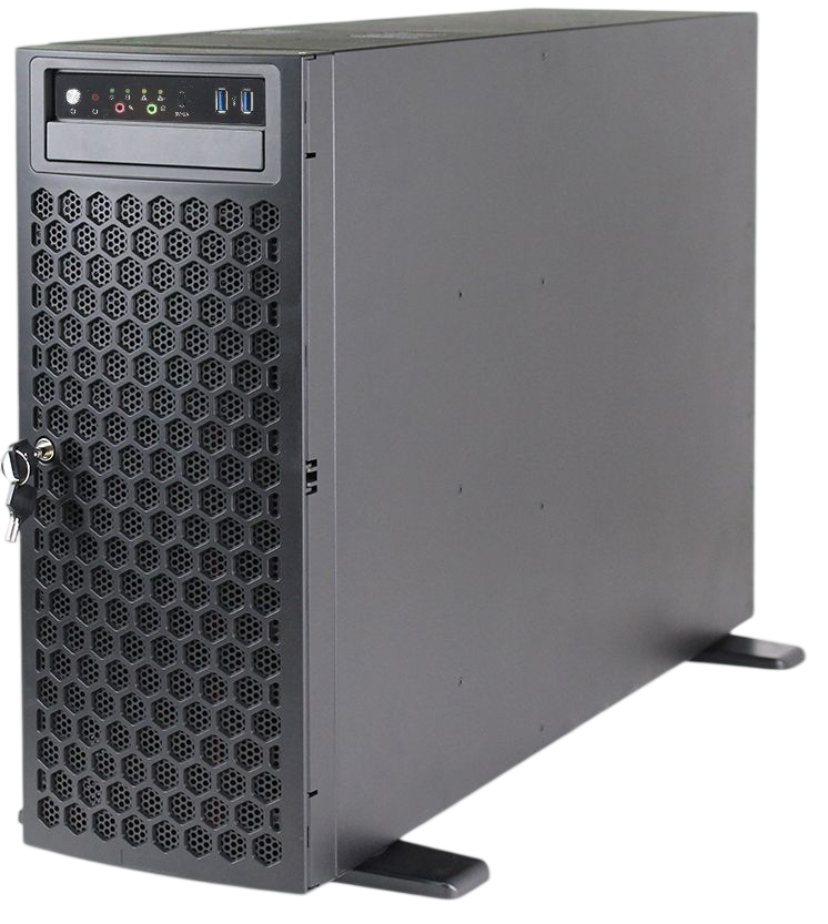 Серверный корпус / Foxline FL-T4UHS835ERK / Серверный корпус/ Server case FL-T4UHS835E, 4U/Tower, max MB dimensions 15.2"x13.2", 8x2,5"/3,5 hotswap HDD bays, support 1xSlimODD (optional), SATA/SAS/NVME Tri-mode Backplane, 3x12038 int. fan, 2x8038 rear fan,11xFH PCIe expansion slots, 2xUSB 3.0, CRPS 1+1 2000W + PDB 3000W with cables 4x12vhpwr+MB 24pin+28pin CPU+backplane cables, FL-RKT4U rails