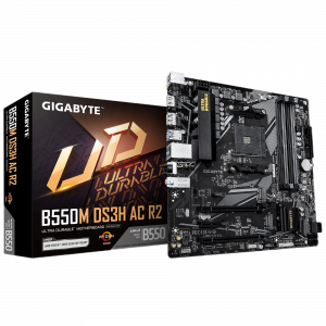 Материнская плата / Gigabyte B550M DS3H AC R2 / Материнская плата/ B550M DS3H AC R2