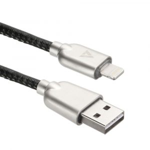 Кабели USB / ACD Systems ACD-U926-P5B / Кабели USB ACD USB кабель ACD-Allure Lightning ; USB-A Кожа, 1м, черный (ACD-U926-P5B)
