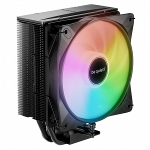 Кулер для процессора / be quiet! PURE ROCK 3 LX Black / Кулер для процессора/ CPU Cooler be quiet! PURE ROCK 3 LX (190W, 4-pin PWM, 154mm, Al/Cu, 4x6mm, ARGB, 1x120mm, 61.8CFM, 31.2dBA, 2000RPM, S 1851/1700/1200/115X, AM5/AM4, black)