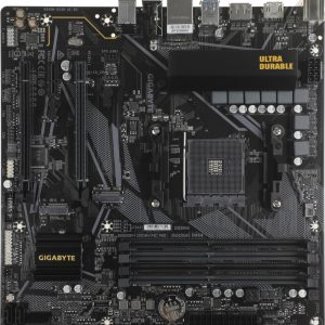 Материнская плата / Gigabyte B550M DS3H AC R2 / Материнская плата Gigabyte B550M DS3H AC R2 Soc-AM4 AMD B550 4xDDR4 mATX AC`97 8ch(7.1) GbLAN RAID+HDMI+DP