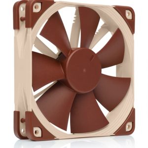 Кулер для корпуса / Noctua NF-F12 5V / Кулер для корпуса/ Case Cooler Noctua NF-F12 5V (120x120x25mm, 3-pin, 54.97CFM, 22.4dBA, 1500RPM, Beige/Brown)