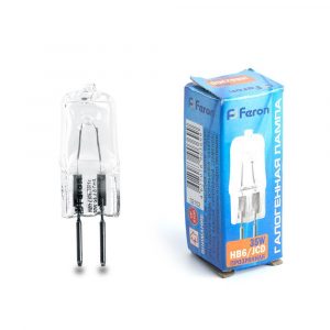 Лампа галогенная КГМ / FERON 02102 / Лампа галогенная КГМ/ Лампа галогенная КГМ 35вт 220в G5.3 капсульная