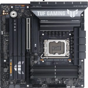 ASUS TUF GAMING B860M-PLUS WIFI, LGA1851, B860, 4*DDR5, 4*SATA, 3*M.2, 6*USB 3.2, 1*USB 2.0, Type-C, 1*PCIx16, 1*PCIx4, DP+HDMI, mATX; 90MB1JV0-M0EAY0