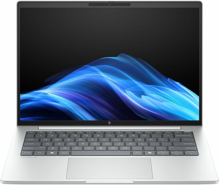HP EliteBook 8 G1i 14 Intel Core Ultra5-228V,14" WUXGA (1920x1200) IPS 300cd AG,32Gb DDR5-5600MHz,512Gb SSD NVMe,Al Case,62Wh,ENG/RU,Kbd Backlit,1.39kg,Silver,1y,DOS