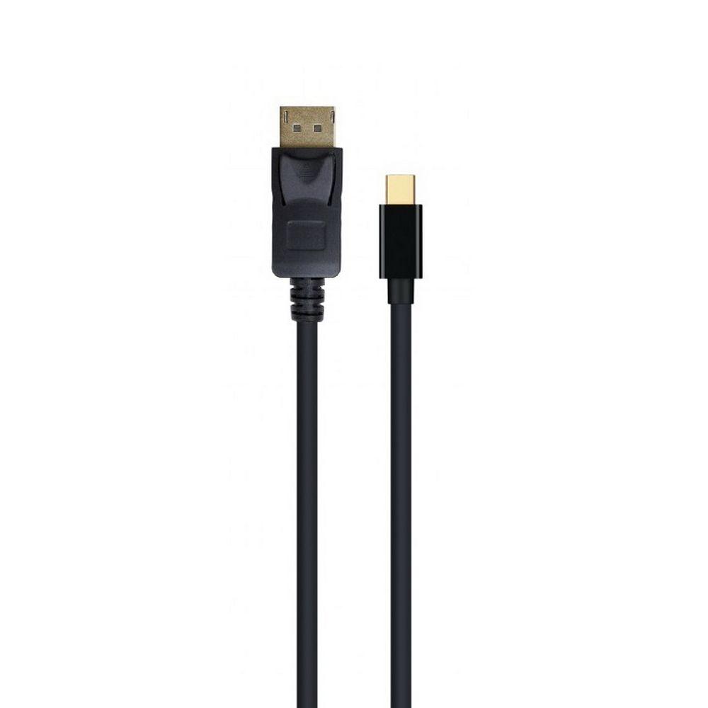 Кабель miniDP- - DP / Cablexpert CCP-mDP2-6 / Кабель miniDP-DP Cablexpert CCP-mDP2-6 20M/20M, v.1.2, 4K, 1.8м, черный, позол.разъемы, пакет (CCP-mDP2-6) (104210)