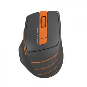 Мышь / A4Tech FG30S ORANGE / Мышь A4Tech Fstyler FG30S серый/оранжевый оптическая 2000dpi silent беспров. USB 6but (FG30S ORANGE)