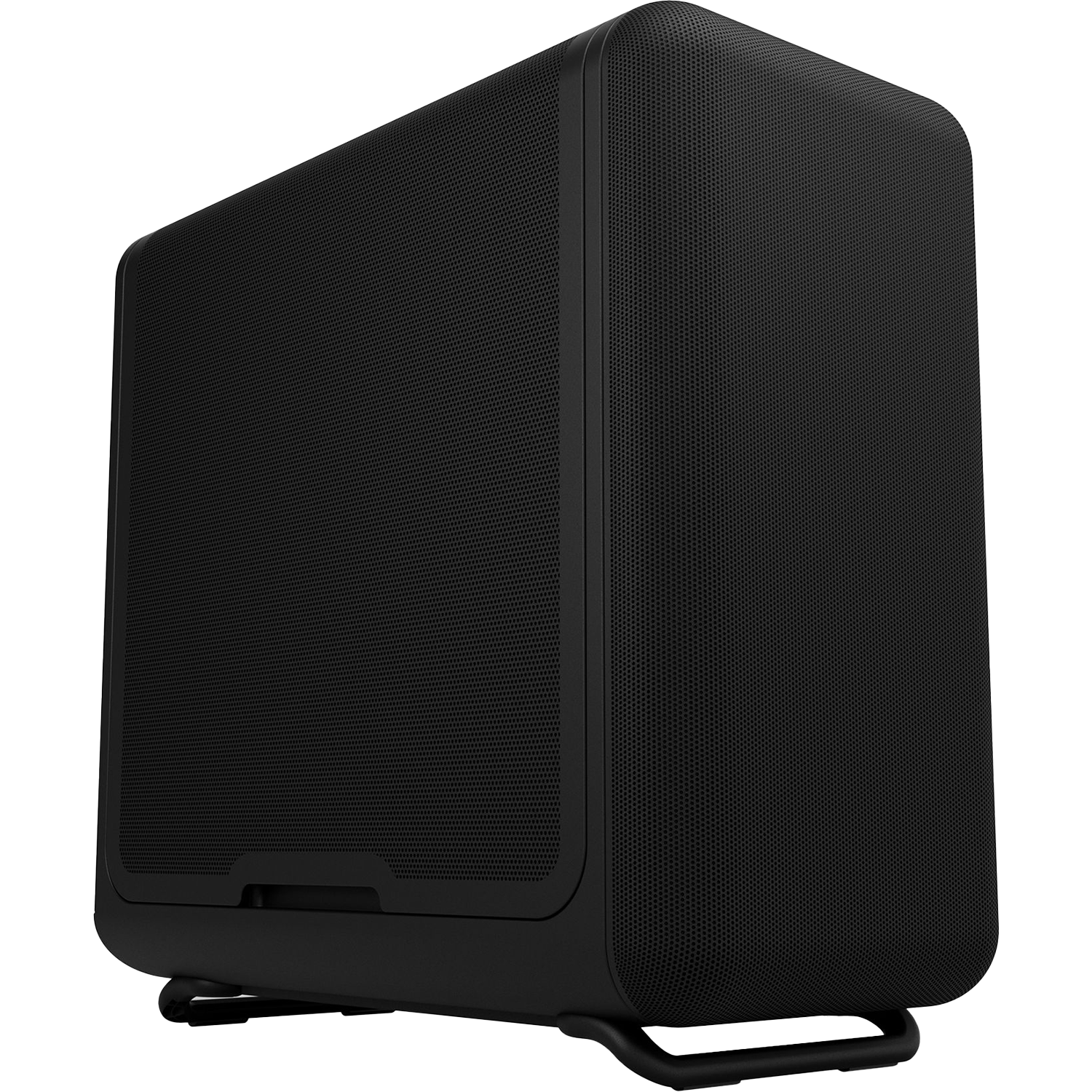 Корпус без блока питания / HYTE X50 Air (CS-HYTE-X50A-BB) / Корпус без блока питания/ Case HYTE X50 Air, Midi-Tower, no fans, 2xUSB-A 3.2, 1xUSB Type-C, E-ATX, ATX, mATX, mITX Pitch Black