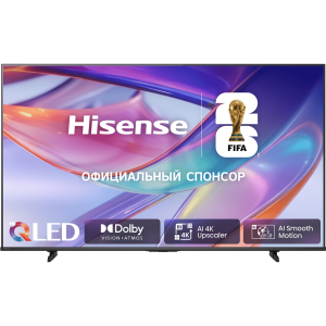 Телевизор ЖК 85`` Hisense / Hisense 85E7S / Телевизор ЖК 85`` Hisense/ 85", QLED, Ultra HD, VA, QLED  DLED, Smart TV (HomeOS U9.5), Wi-Fi, DVB-T2/T/C/S2/S, 2х15W, Game Mode Plus, HSR 120Hz, 400 nits, 38001, CI+(1.4), 3хHDMI, 2хUSB, Black, 2026