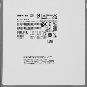 Жесткий диск / Toshiba MG09SCA18TE / Жесткий диск Toshiba SAS 3.0 18Tb MG09SCA18TE 512E (7200rpm) 512Mb 3.5" Bulk [MG09SCA18TE]