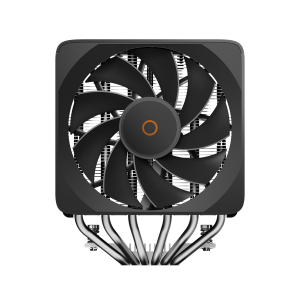 Ocypus Delta A62 EX BK Digital, 2x120mm ARGB FAN, Top Display Panel, 6 HEAT PIPES, 4-PIN PWM, 600-1800 RPM, 31DBA, HYDRO BEARING, LGA115X/1200/1700/18XX, AM4/AM5
