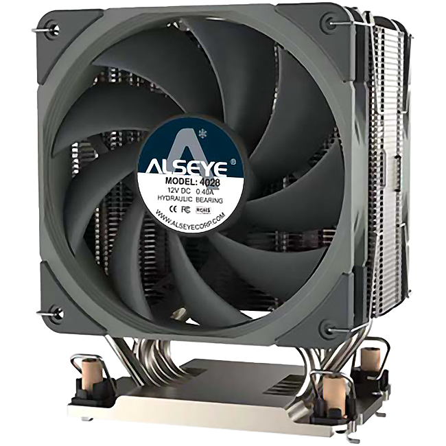 Кулер для сервера / ALSEYE AS.01.07.0149 / Кулер для сервера/ 4U Active Server Cooler Socket Intel LGA4189 TDP 350W 4189-M97